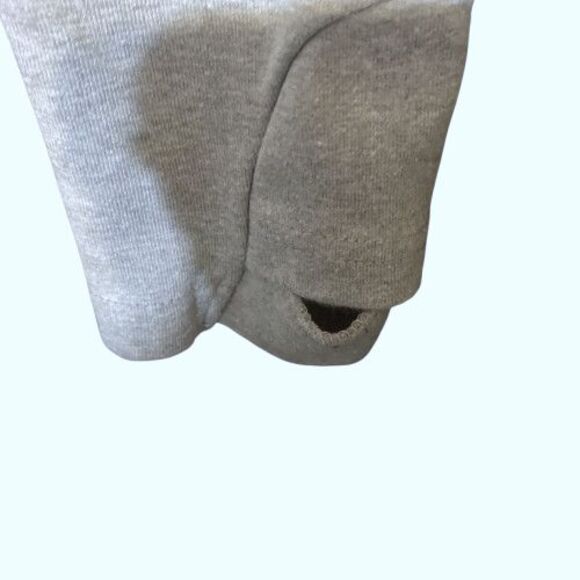 Lillie & Lottie Sweatshirt Dress Womens Size Small Gray Cowl Neck Long Sleeve - Picture 5 of 7